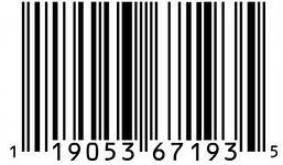 одномерный штрих-код или barcode