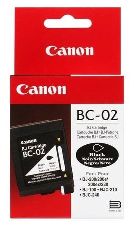 Картридж Canon BC-02 (0881A002) черный