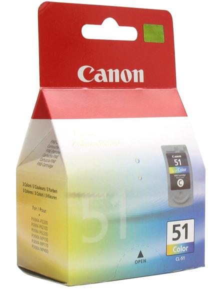 Картридж Canon CL-51 Color (0618B001) цветной повышенной емкости