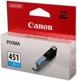 Картридж Canon CLI-451C (6524B001) голубой