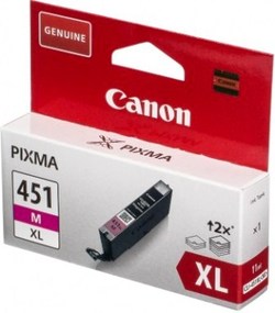 Картридж Canon CLI-451M XL (6474B001) пурпурный повышенной емкости