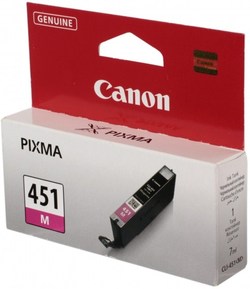 Картридж Canon CLI-451M (6525B001) пурпурный