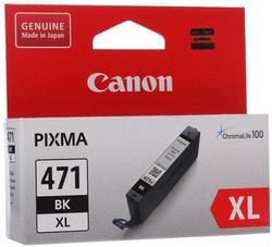 Картридж Canon CLI-471BK XL (0346C001) черный повышенной емкости