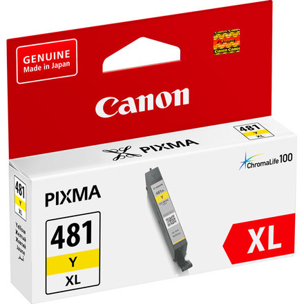 Картридж Canon CLI-481Y XL (2046C001) желтый повышенной емкости
