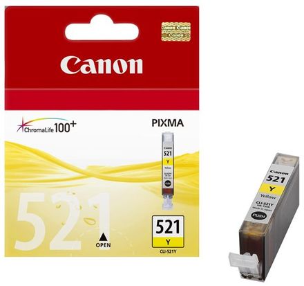 Картридж Canon CLI-521Y (2936B004) желтый