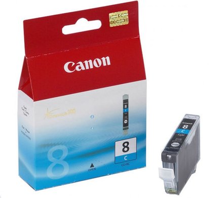Картридж Canon CLI-8C (0621B024) голубой