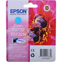 Картридж Epson T0732 (T07324A/T10524A10) голубой